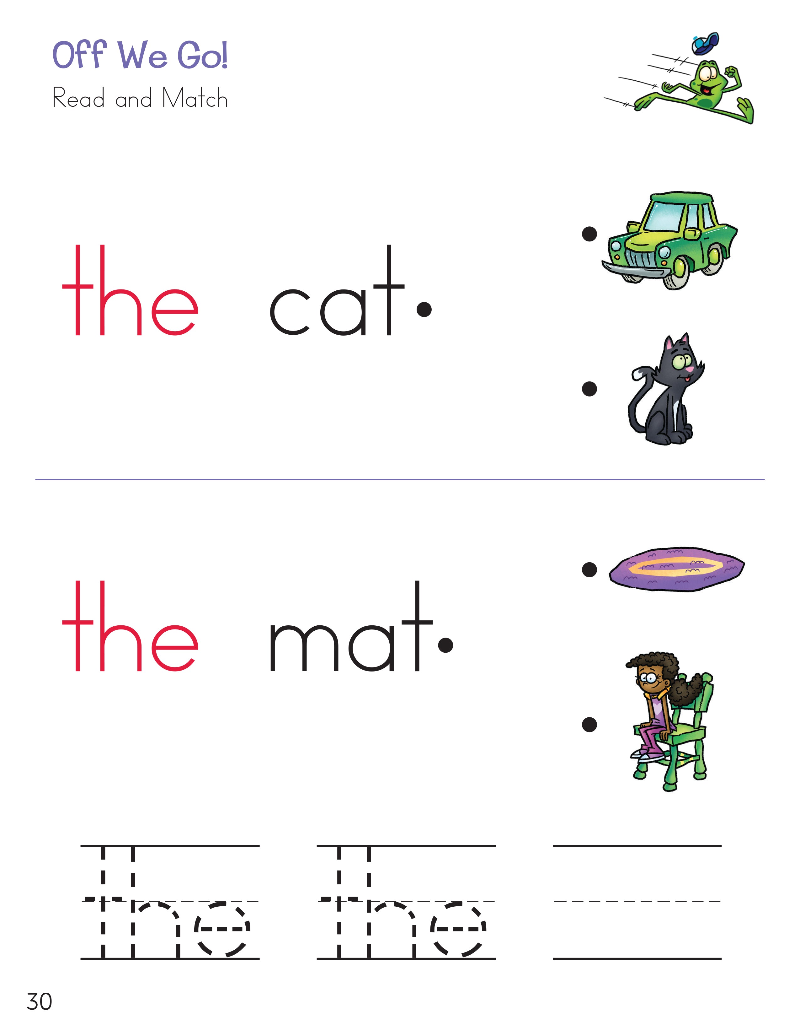 Off We Go! Step 2, Prep for Stories 1 + 2 – Whole Phonics™