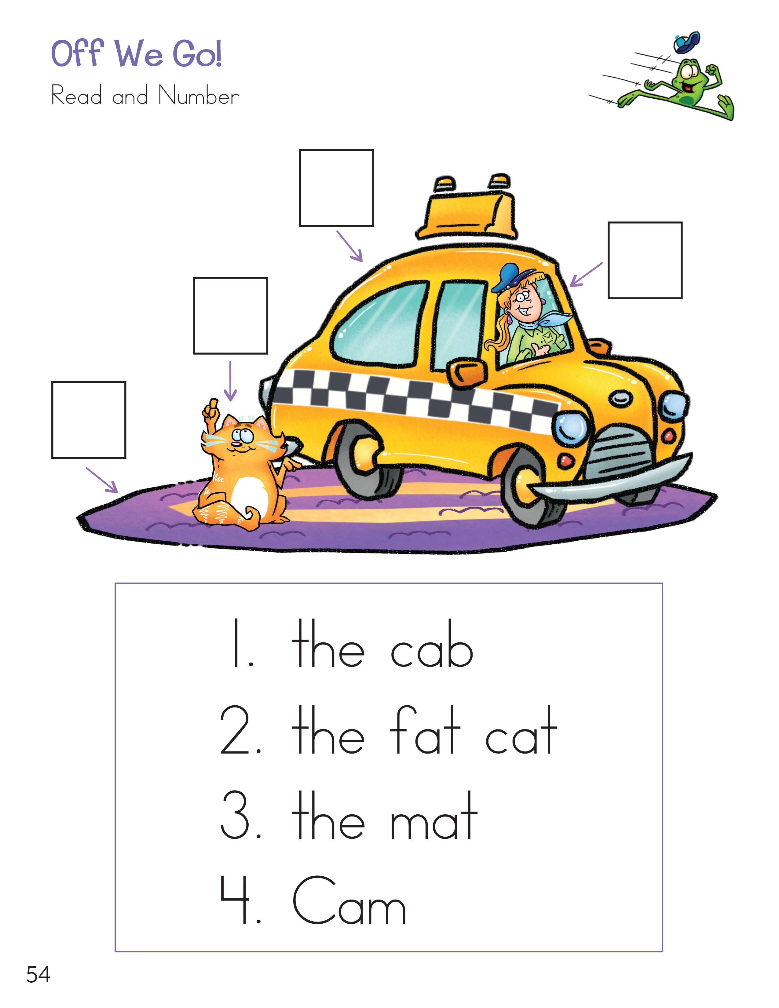 Off We Go! Step 2, Prep for Stories 1 + 2 – Whole Phonics™