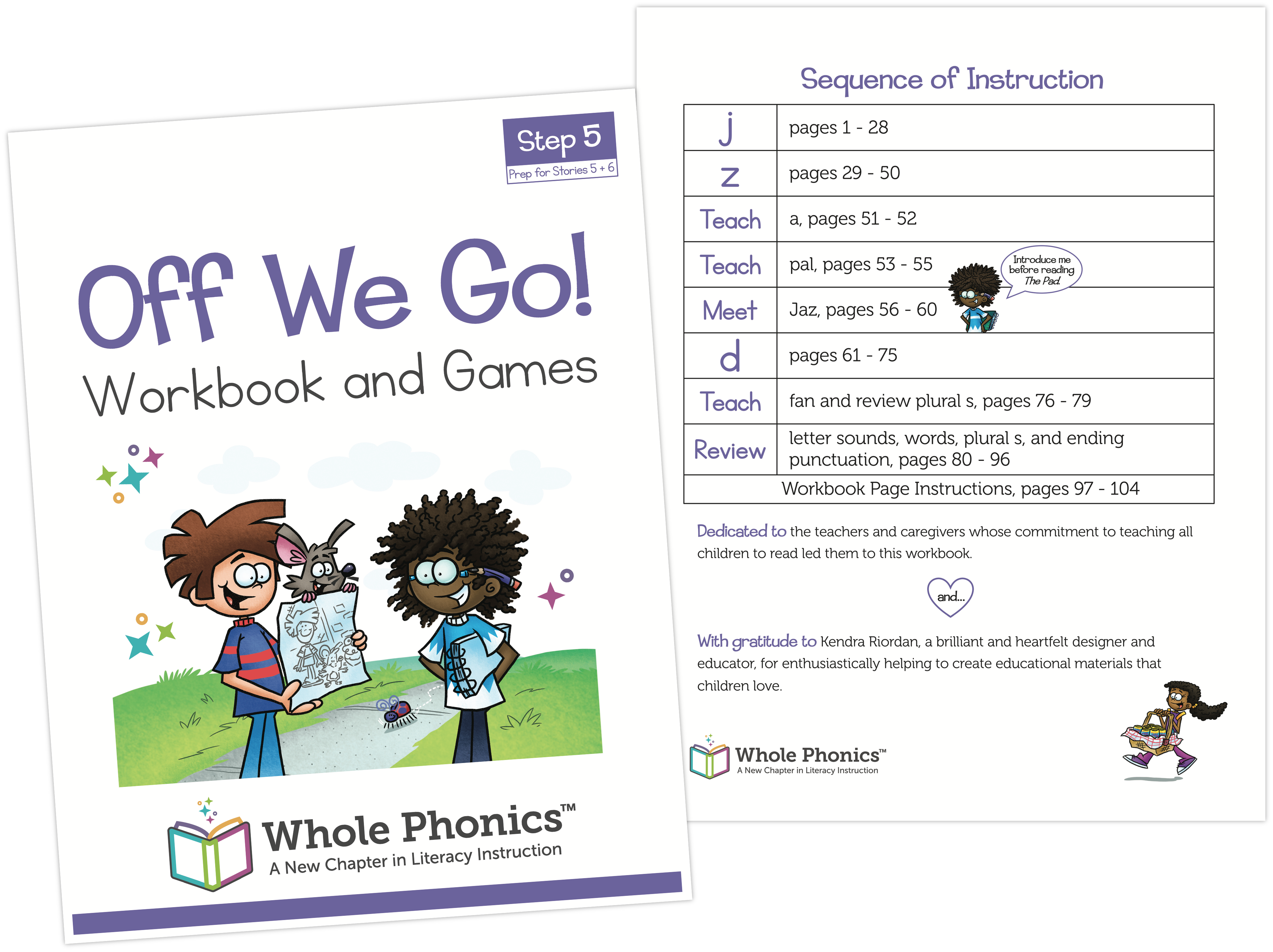 Consonants and short a - Off We Go! – Whole Phonics™