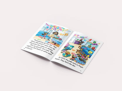 Digraph Decodable Books and Workbook Set