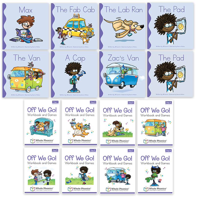 Off We Go! Complete Set, Readers and Workbooks