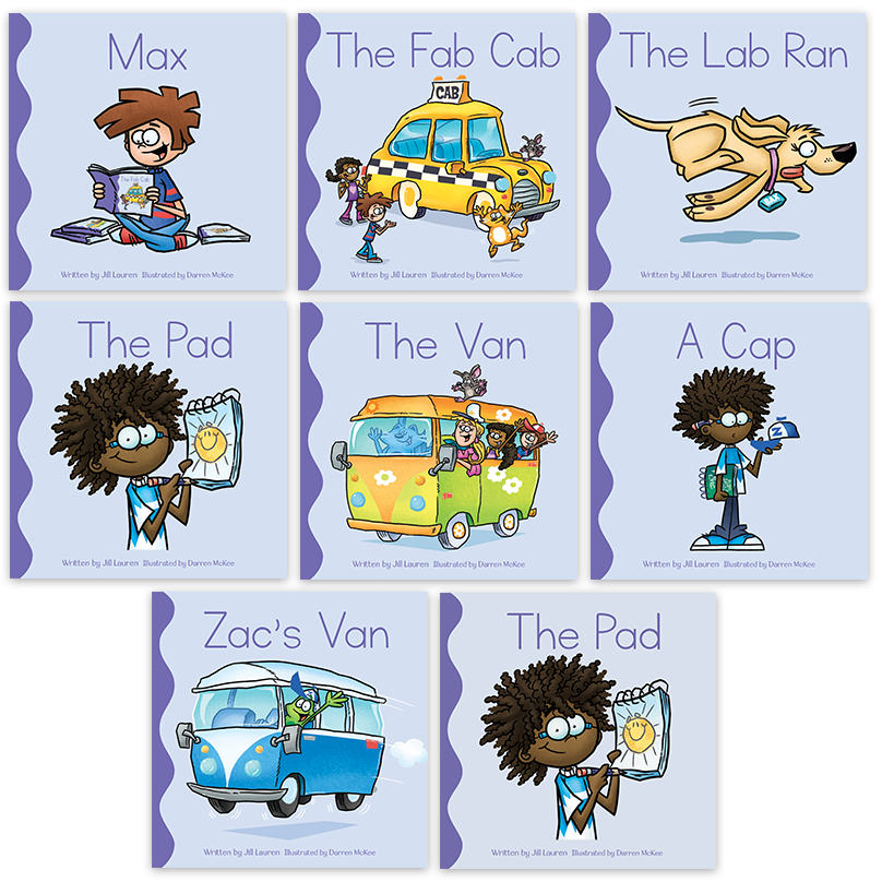 Set of Off We Go! Readers – Whole Phonics™