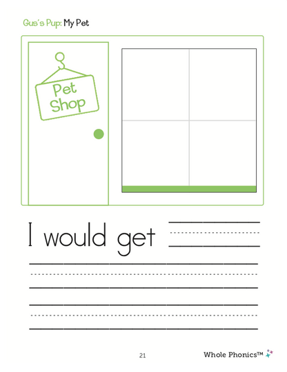 Let's Write! Short Vowel Writing Activities (Level 1)